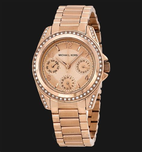 michael kors rose gold watch mk5613|rose gold mk watch women's.